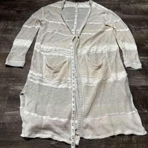 Free People One Clasp Long Cardigan Size Small - Picture 9 of 10